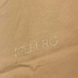 Iceberg T-Shirt Girocollo Tinta Unita con Stampa per Bambino TSICE5115J BEIGE ICEBERG 