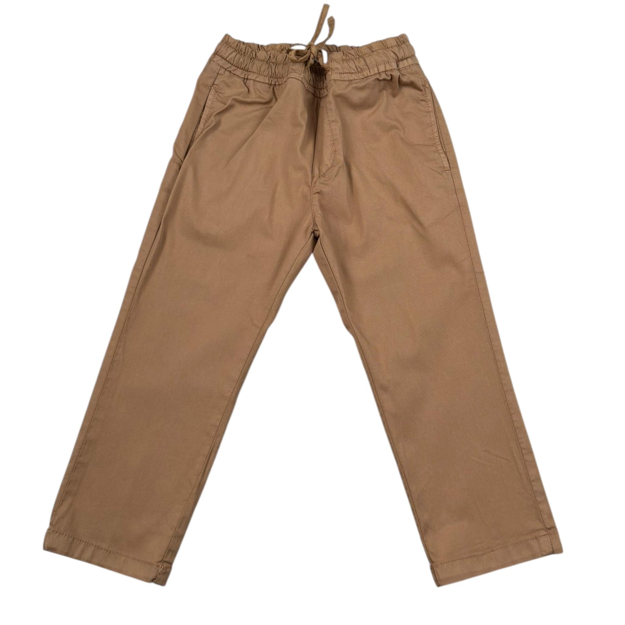 Manuel Ritz Pantalone Tinta Unita con Elastico In Vita per Bambino MR3004 CAMMELLO MANUEL RITZ 