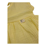 Calamaro Camicia Tinta Unita Giromanica per Neonata DNIKN GIALLO CALAMARO 