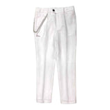 John Richmond Pantalone Tinta Unita con Bottoni per Bambino RBP24099PA BIANCO JOHN RICHMOND 
