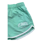 Saint Barth Short Tinta Unita con Wlastico In Vita per Bambina FRANCE VERDE SAINT BARTH 