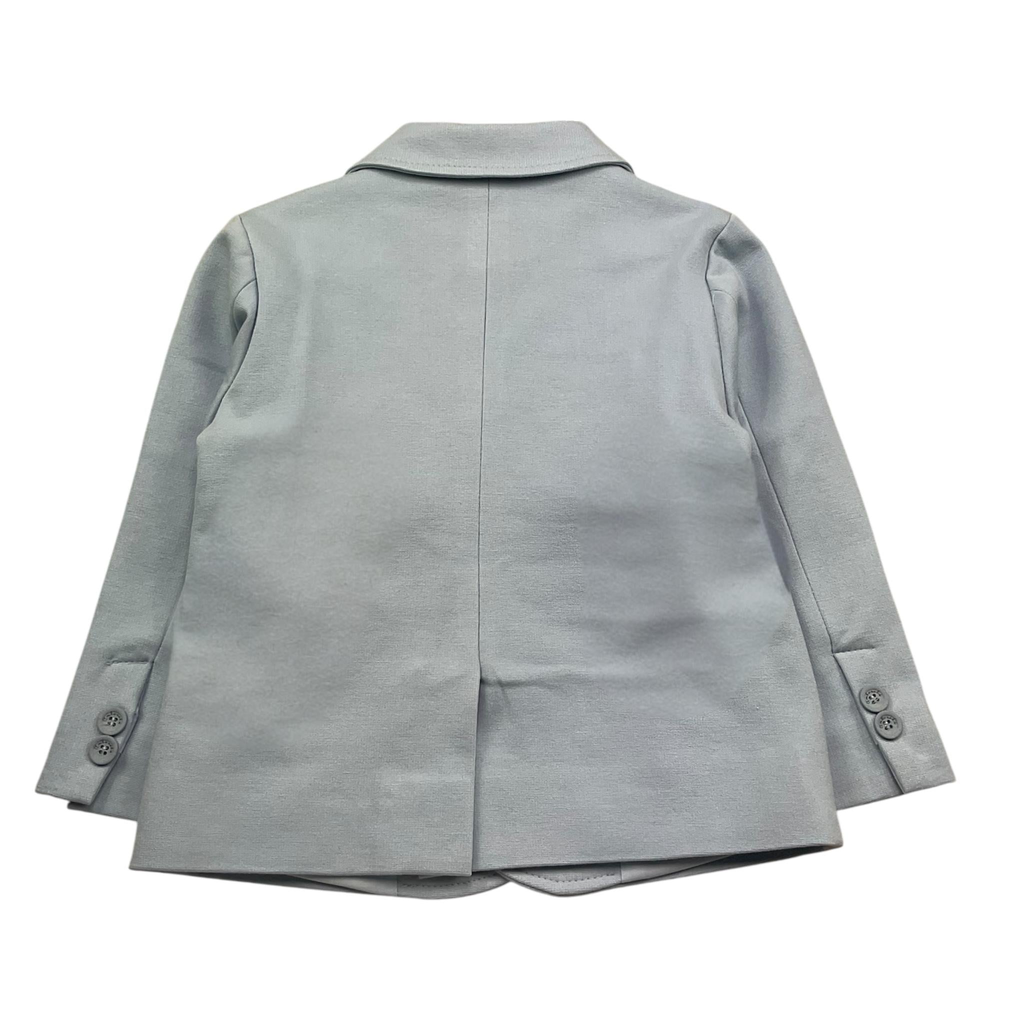 Ambaraba Giacca Tinta Unita con Papillon per Neonato FM36199 AZZURRO AMBARABA 