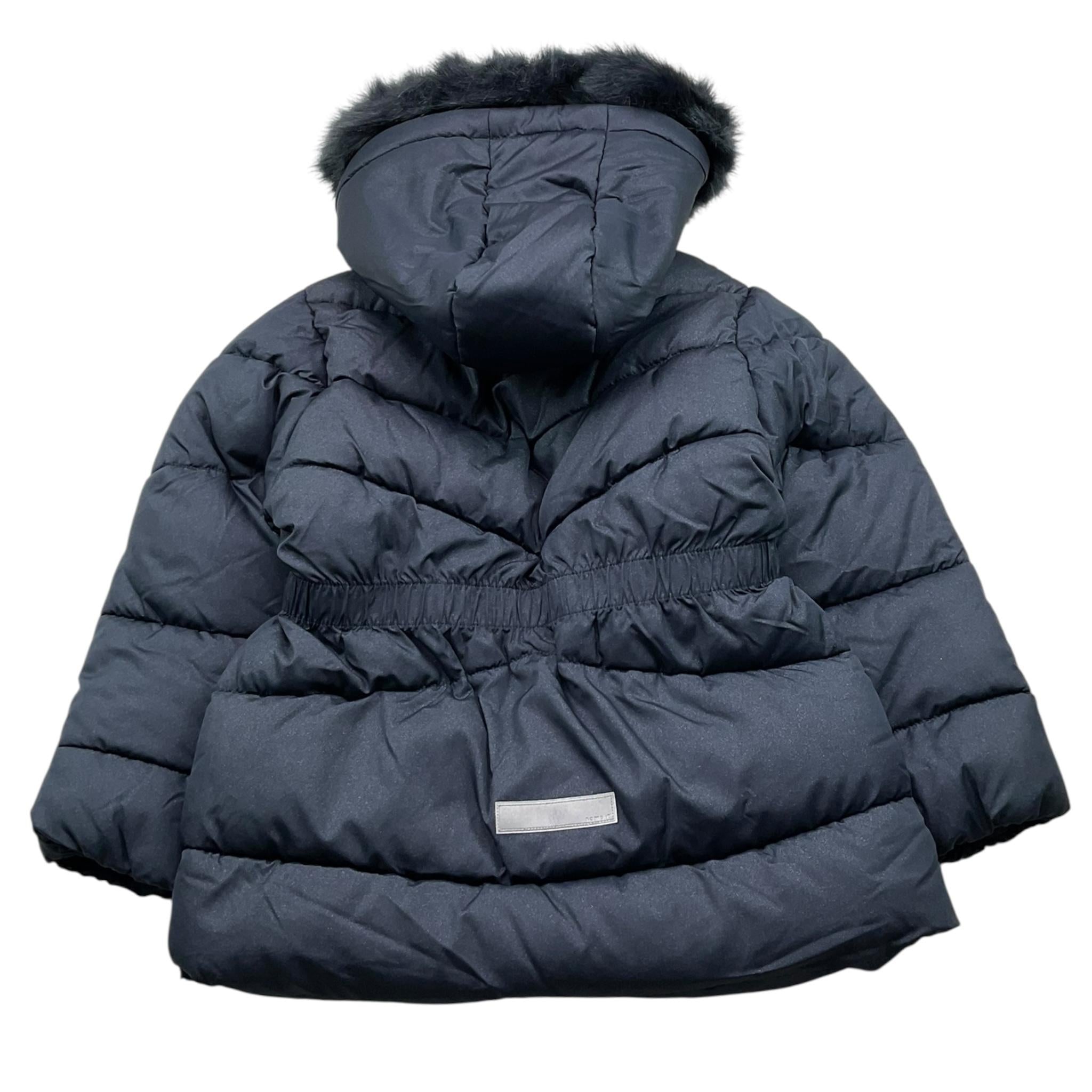 NAME IT giubbino tinta unita con cappuccio Blu per Bambina 13231151 BLU NAME IT 