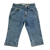 Trussardi Jeans Tinta Unita con Girovita Regolabile per Neonato TIP26087PA BLU TRUSSARDI 