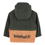 Timberland Giubbino Tinta Unita con Cappuccio per Bambino T60505 VERDE TIMBERLAND 