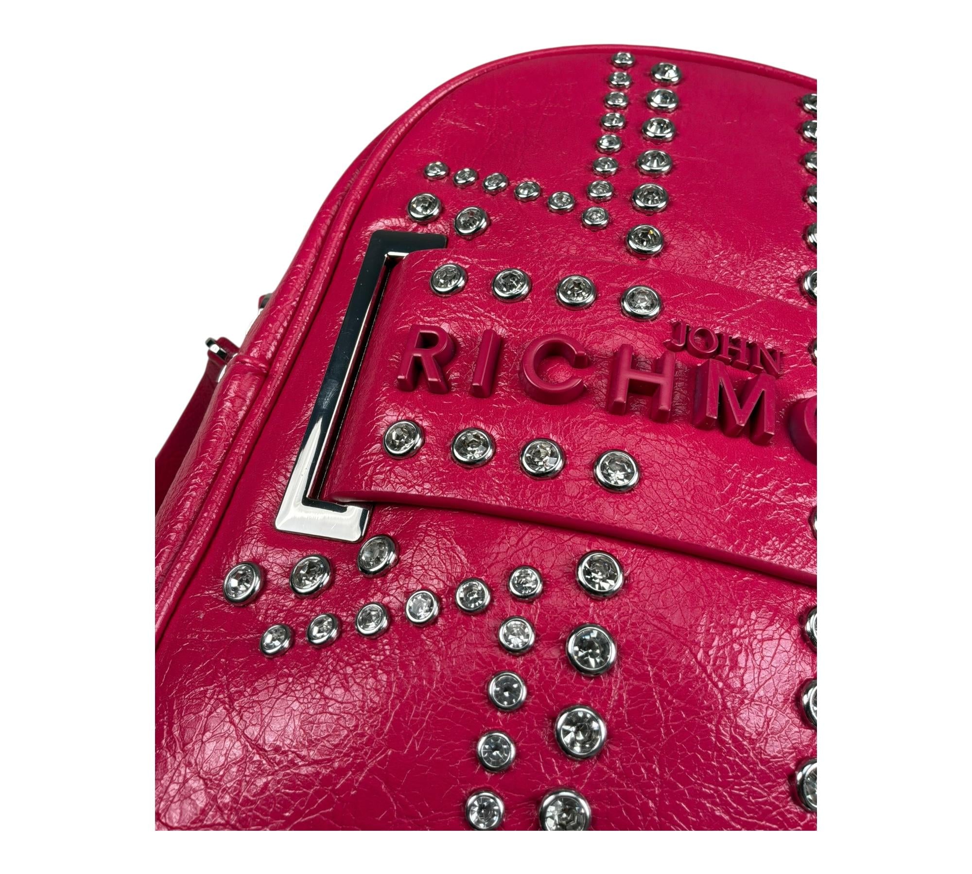 John Richmond Zaino Tinta Unita con Applicazioni per Bambina RGP26226ZA FUXIA JOHN RICHMOND 