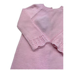 Le Bebe Tutina Manica Lunga Tinta Unita per Neonata LBG6276 ROSA LE BEBE 