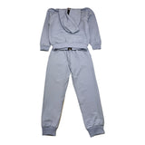 DRESS MOTION IS LIFE completo 2 pezzi felpa-pantalone tinta unita Azzurro per Bambino DRE3010 AZZURRO DRESS MOTION IS LIFE 