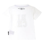John Richmond T-Shirt Girocollo Tinta Unita con Stampa per Neonato RIP25051TSXX BIANCO JOHN RICHMOND 