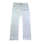Daniele Alessandrini Jeans Tinta Unita 5 Tasche per Bambino 1235P00249 BIANCO DANIELE ALESSANDRINI 