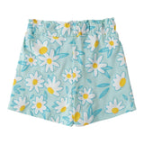 I Do Short Tinta Unita con Stampa Margherite per Neonata 4B546 AZZURRO I DO 