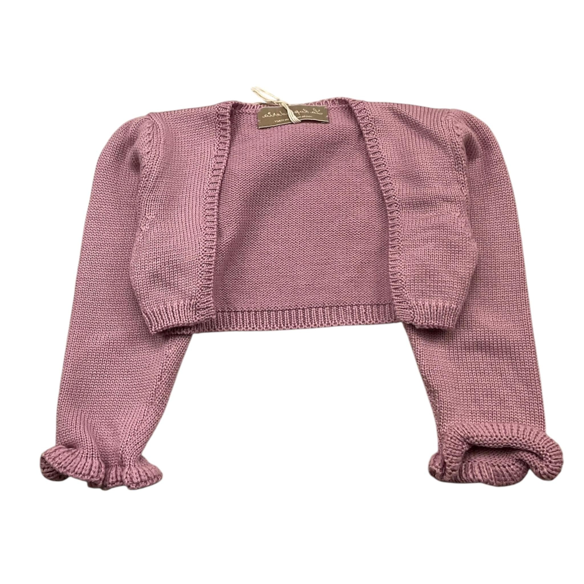 LA STUPENDERIA coprispalle tinta unita Rosa per Neonata WCSP26X ROSA LA STUPENDERIA 