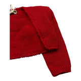 LA STUPENDERIA coprispalle tinta unita Rosso per Neonata VCSC04 ROSSO LA STUPENDERIA 