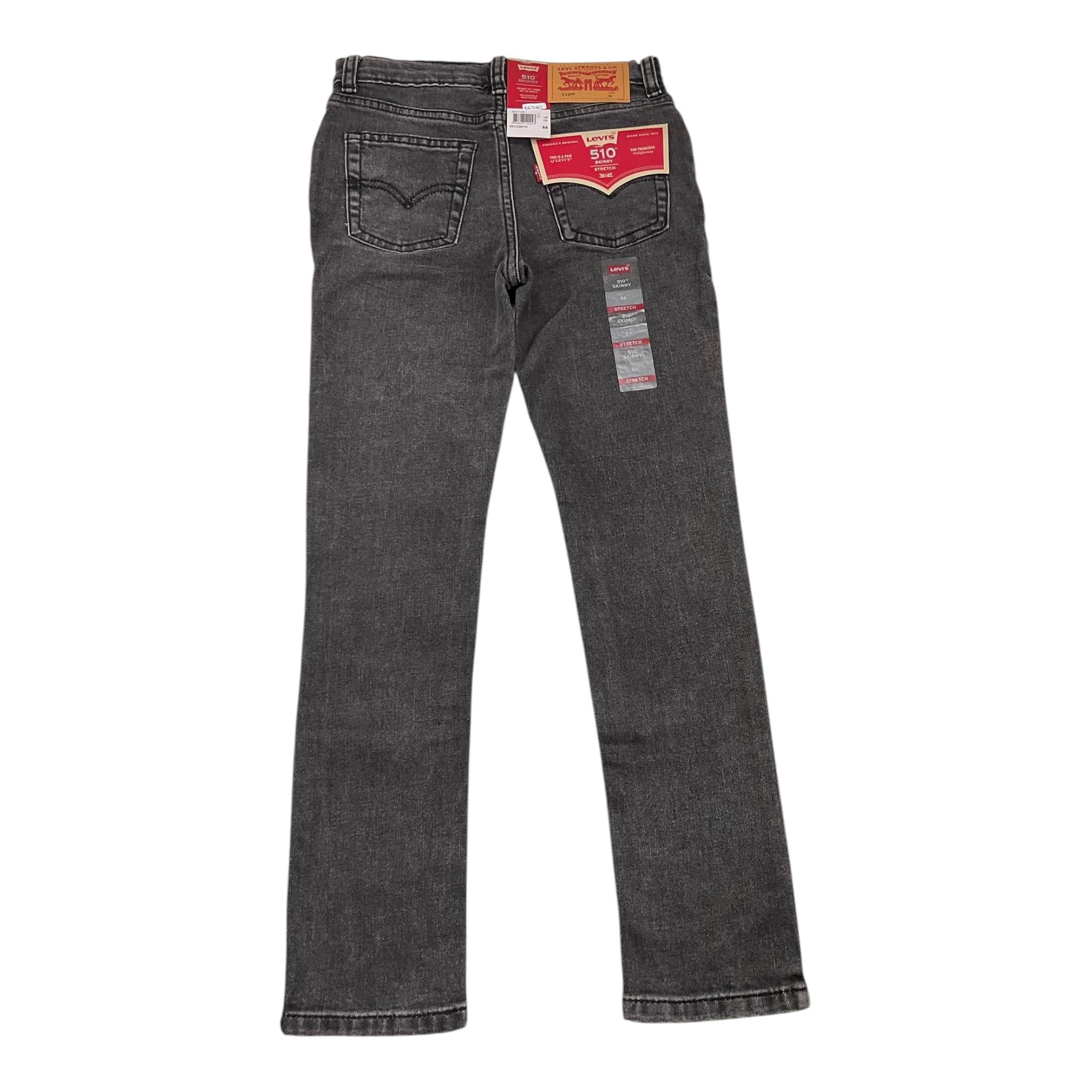LEVIS jeans tinta unita con girovita regolabile Nero per Bambino 9EJ112 NERO LEVIS 