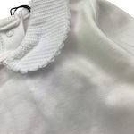 BABIDU body tinta unita con colletto Bianco per Neonato 32454 BIANCO BABIDU 