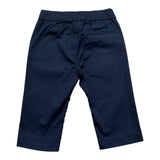 Trussardi Pantalone Tinta Unita con Elastico In Vita per Neonato TIP26148PA BLU TRUSSARDI 