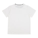 STELLA McCARTNEY t-shirt tinta unita con profili in contrasto Bianco per Bambino TV8P71 BIANCO STELLA McCARTNEY 
