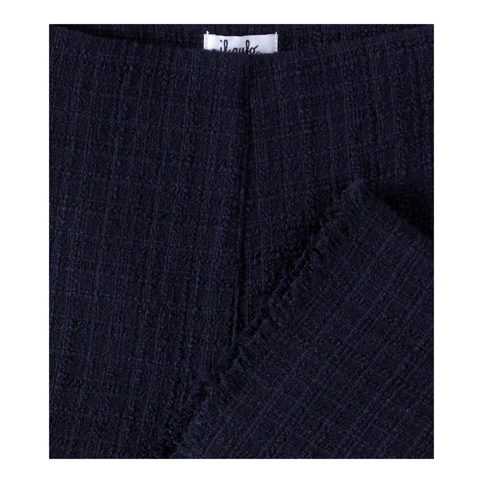 Il Gufo Short Tinta Unita con Girovita Regolabile per Bambina P25PB191C5052 BLU IL GUFO 