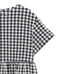 Il Gufo Abito Mezza Manica Fantaisa Qaudri per Bambina ABGL BLU IL GUFO 