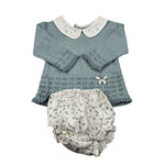 Paz Rodriguez Completo 2 Pezzi Maglia-Culotte per Neonata 003122668 PETROLIO PAZ RODRIGUEZ 