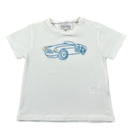Malvi & Co T-Shirt tinta unita con Stampa Bianco per Neonato S24B205CAJJ BIANCO MALVI & CO 