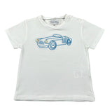 Malvi & Co T-Shirt tinta unita con Stampa Bianco per Neonato S24B205CAJJ BIANCO MALVI & CO 