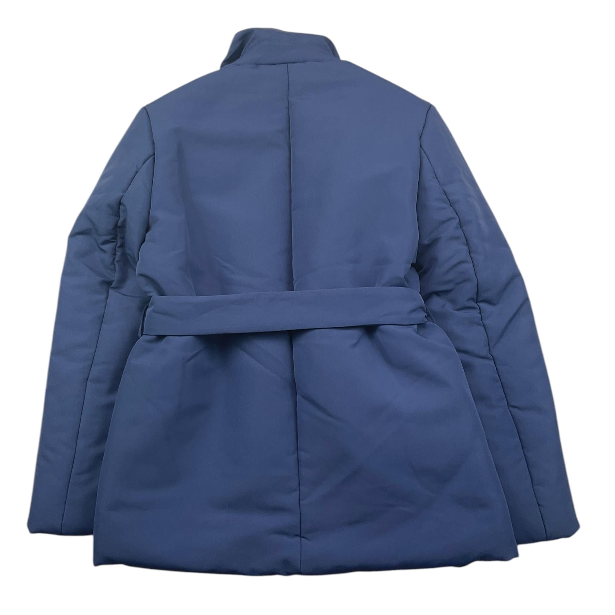 TRUSSARDI giubbino tinta unita con cinturino Blu per Bambina TGA25118PI BLU TRUSSARDI 