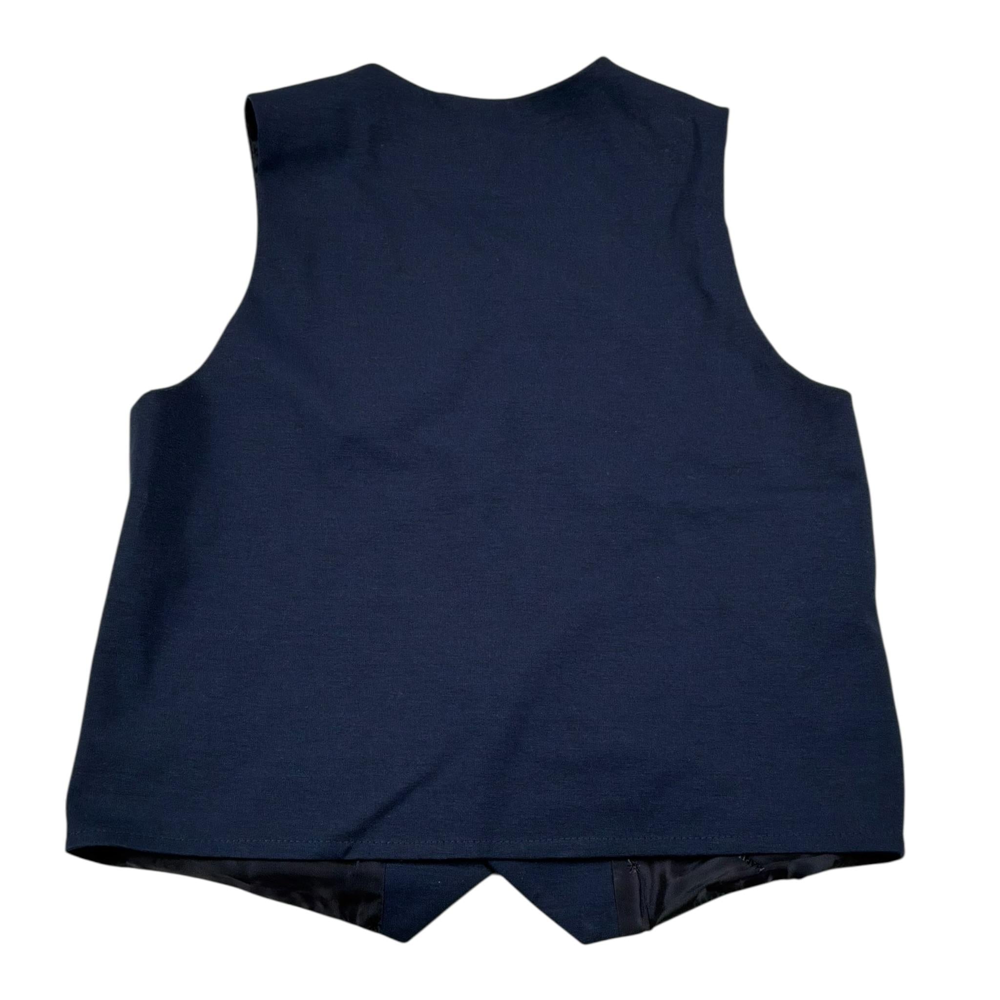 Manuel Ritz Gilet Tinta Unita con Bottoni per Bambino MR2929 BLU MANUEL RITZ 