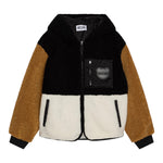 MOSCHINO giubbino teddy con cappuccio tricolore Multicolor per Bambino HUS04YX MULTICOLOR MOSCHINO 