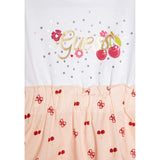 Guess Abito Mezza Manica Stampa Fantasia per Bambina K5GK01K6YW4X BIANCO GUESS 
