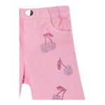 Liu Jo Pantalone Tinta Unita con Elastic In Vita E Brillantini per Neonata HA5070 ROSA LIU JO 