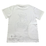 Stella Mccartney T-Shirt Girocollo Tinta Unita con Stampa E Applicazioni per Bambino TW8Q71 BIANCO STELLA McCARTNEY 