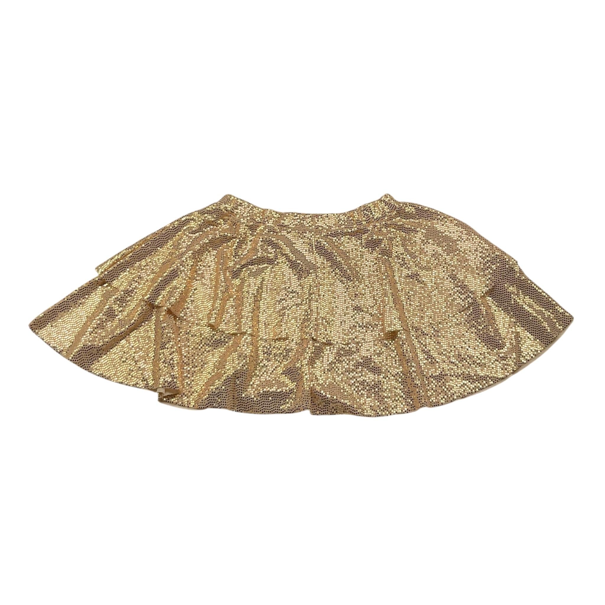 GAELLE gonna tinta unita lurex Oro per Bambina 2742G00384 ORO GAELLE 
