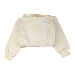 ELISABETTA FRANCHI felpa tinta unita con cappuccio Bianco per Bambina EFFE134 BIANCO ELISABETTA FRANCHI 