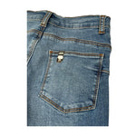 Liu Jo Jeans Tinta Unita con Girovita Regolabile per Bambina KA5067X BLU LIU JO 
