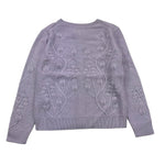 SAINT BARTH cardigan tinta unita con bottoni Lilla per Bambina BLL006 LILLA SAINT BARTH 