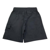 Calvin Klein Bermuda Tinta Unita con Elastico In Vita per Bambino IB0IB02512 NERO CALVIN KLEIN 