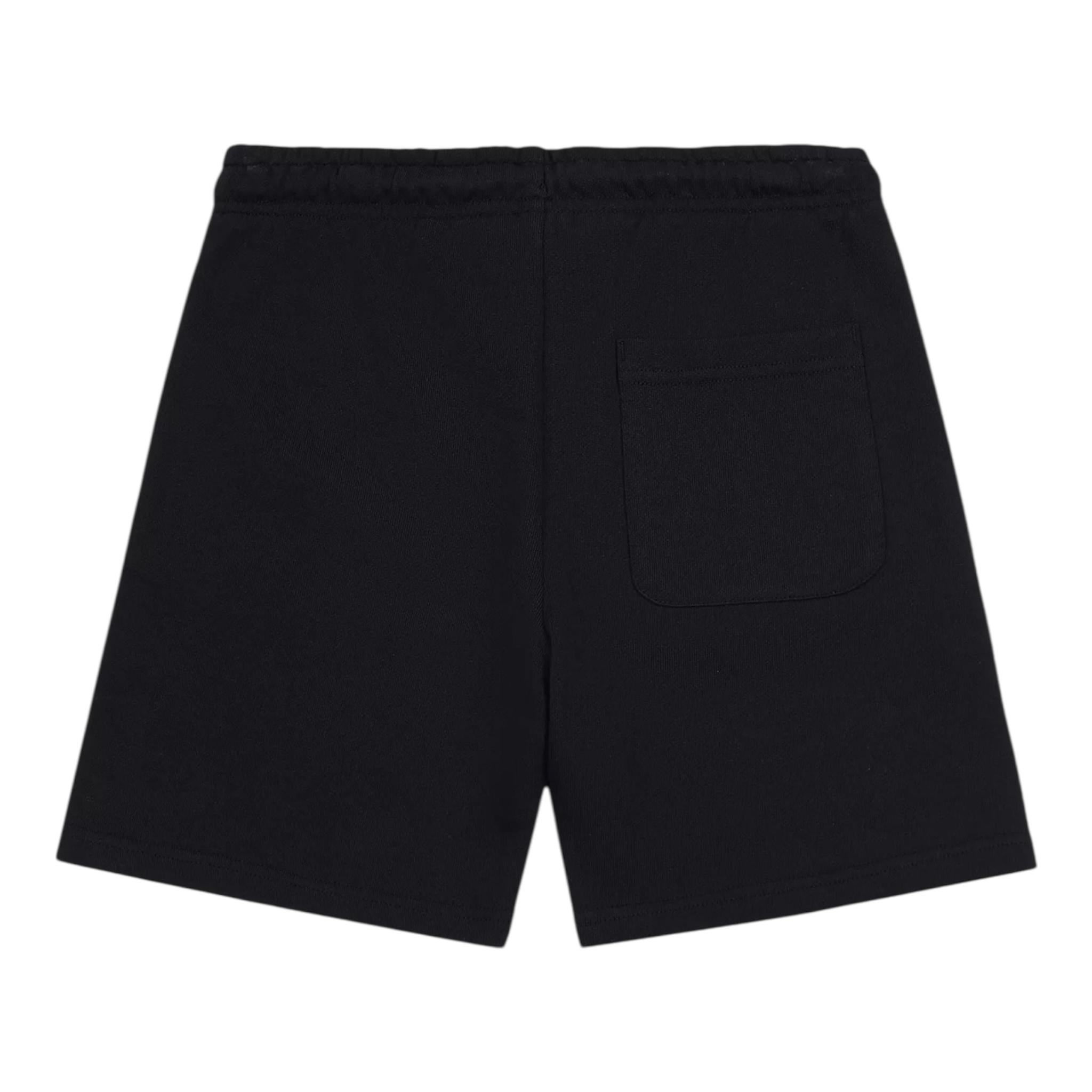 New Balance Bermuda Felpa Tinta Unita con Logo per Bambino LAKB0013 NERO NEW BALANCE 