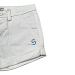 Siviglia Bermuda Tinta Unita con Girovita Regolabile per Neonato SVNSO17311 BIANCO SIVIGLIA 