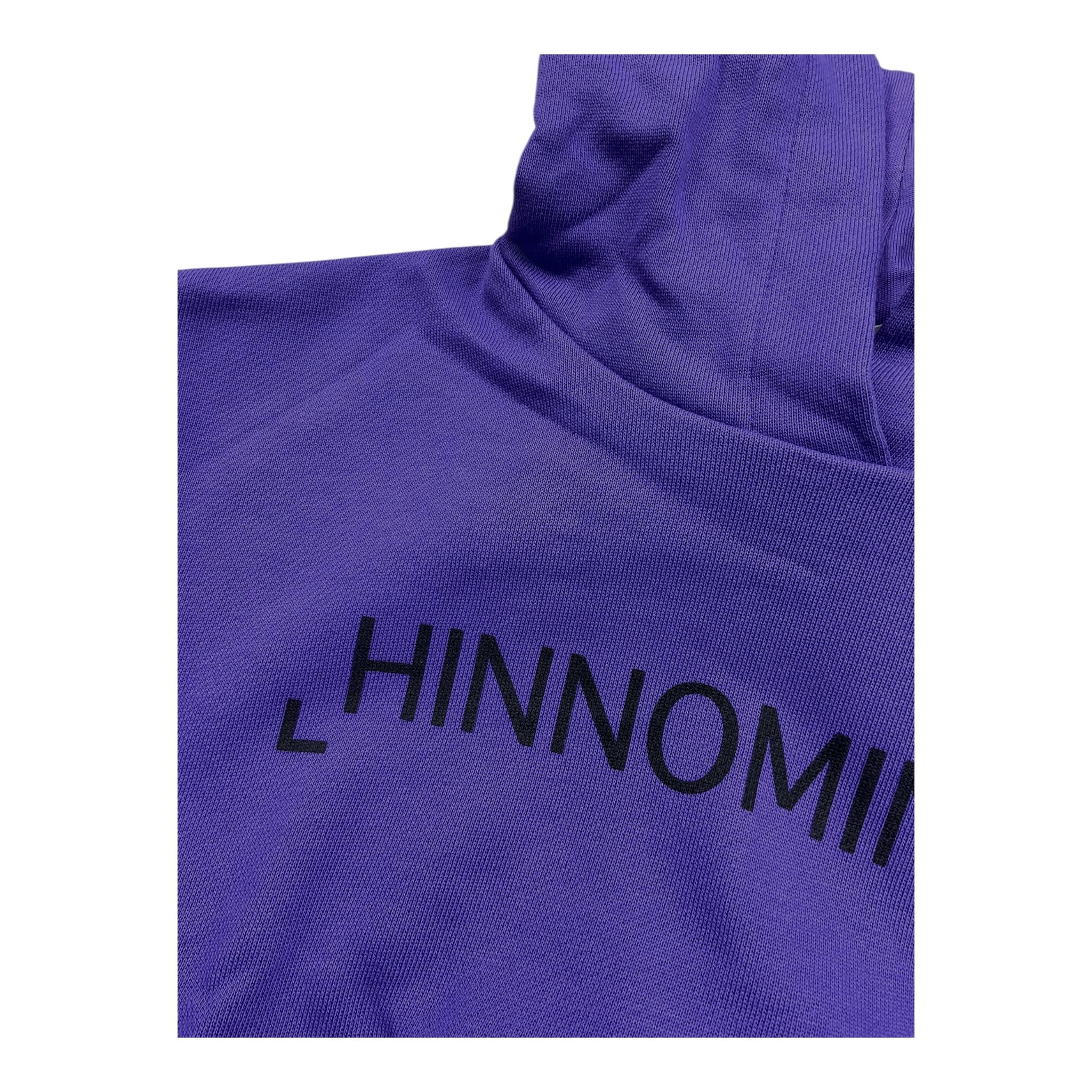 HINNOMINATE felpa chiusa tinta unita con cappuccio  Viola per Bambina 2641FY00031 VIOLA HINNOMINATE 