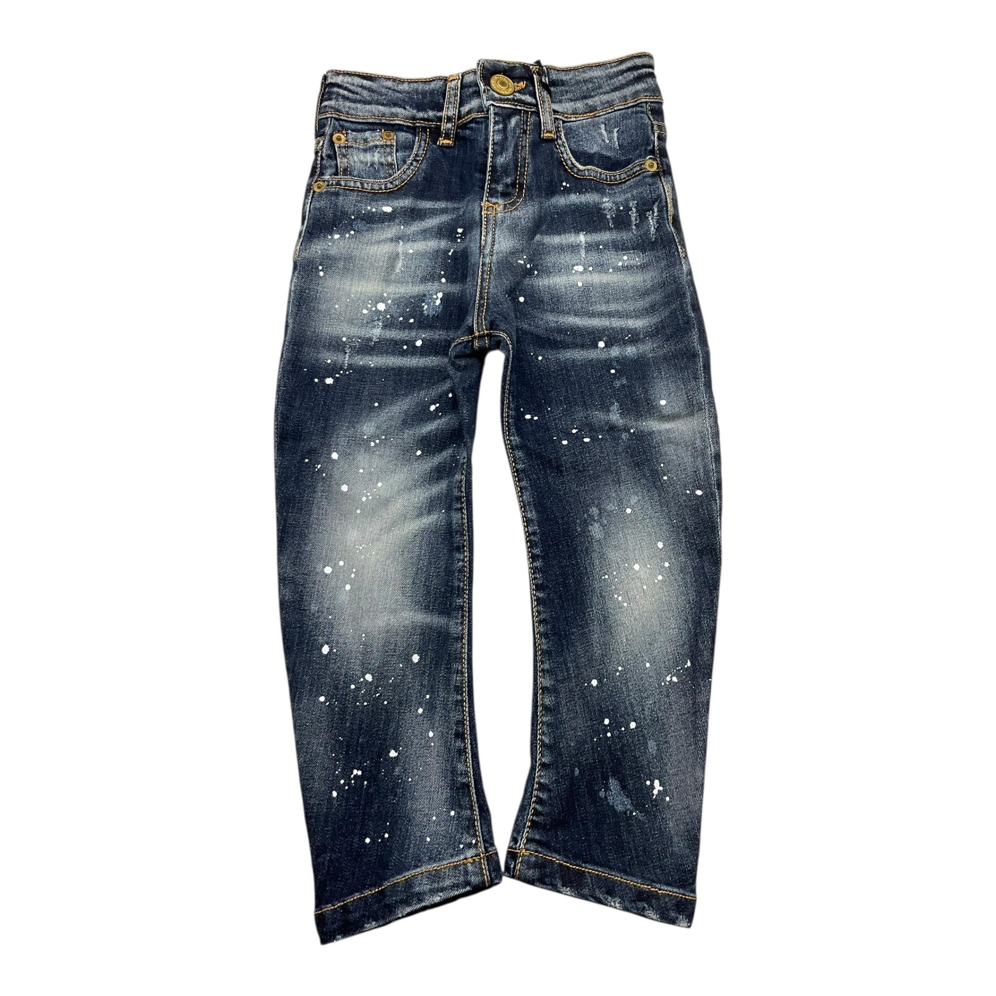 YES LONDON jeans titnta unita con girovita regolabile Blu per Bambino JR1091X BLU YES LONDON 