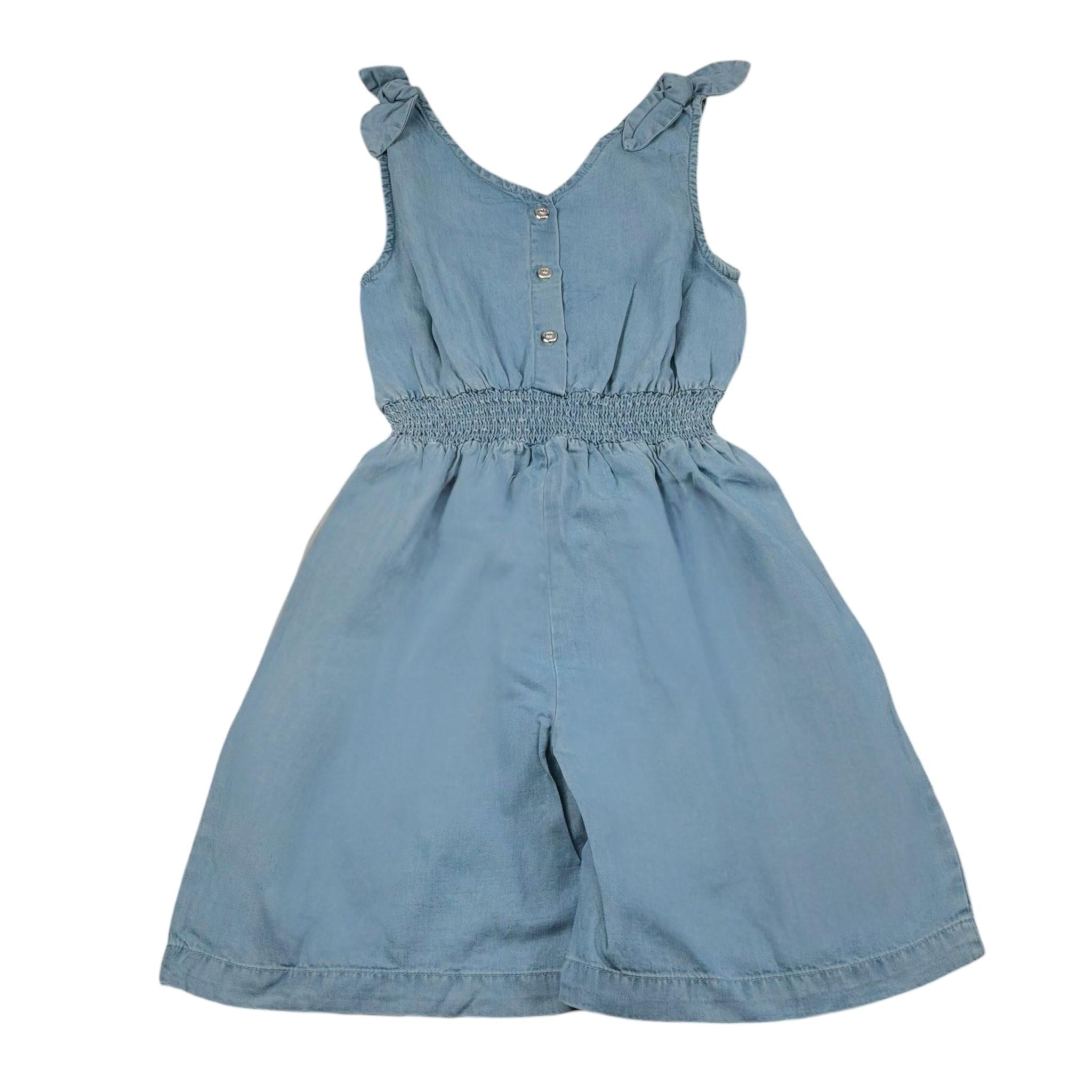 I Do Tuta In Denim Intera  per Bambina 4B875 AZZURRO I DO 