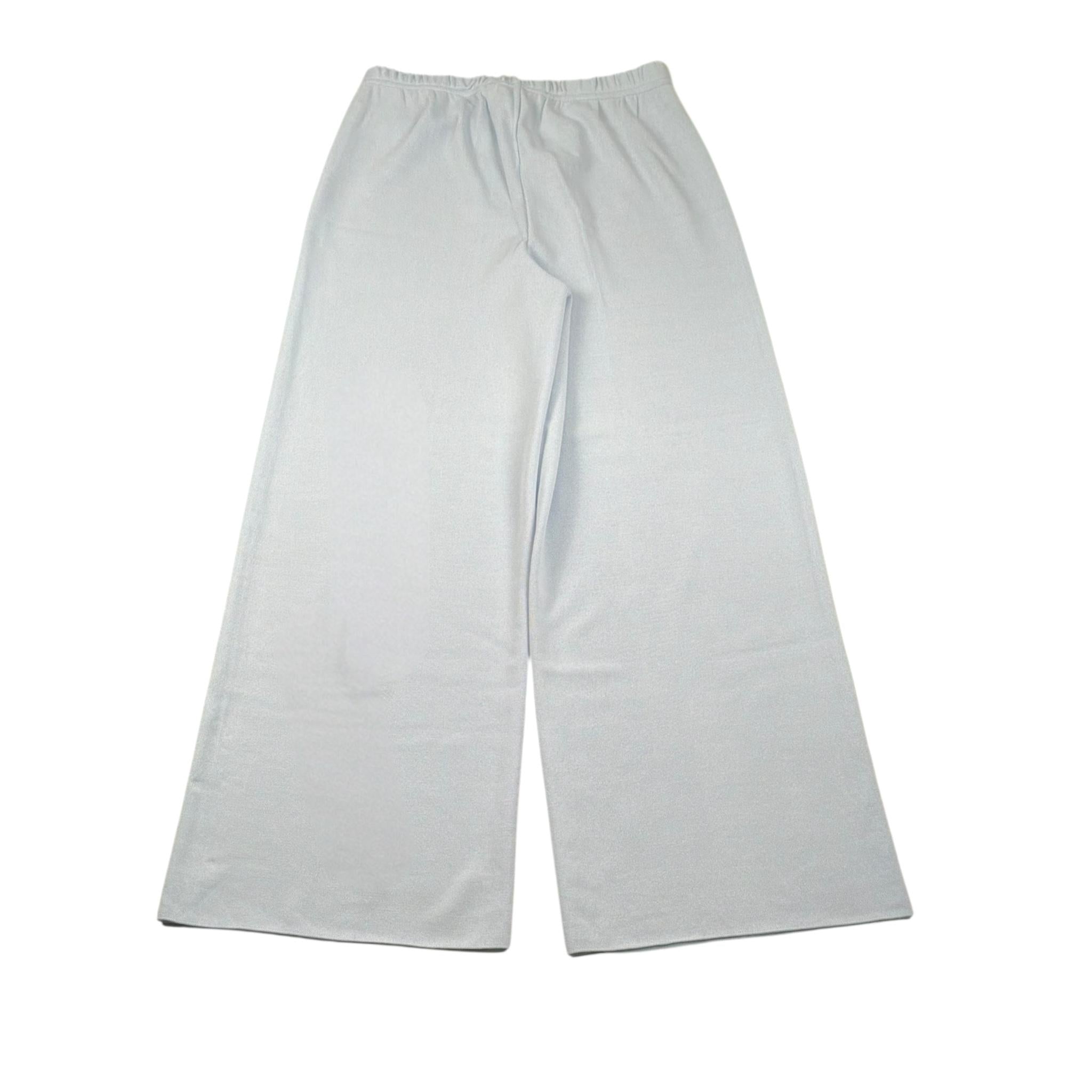 Nera 20.52 Pantalone Tinta Unita Modello A Palazzo per Bambina N15434 AZZURRO NERA 20.52 