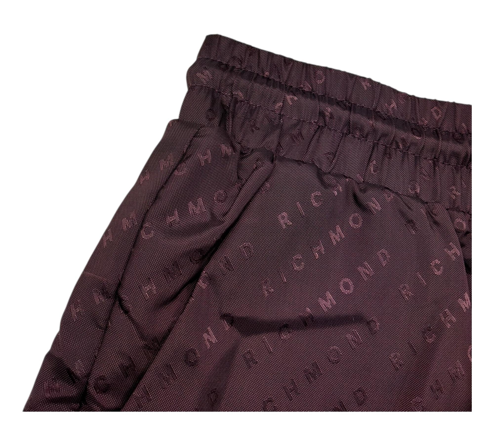 John Richmond Bermuda Tinta Unita con Elastico In Vita per Bambino RBP26233BE BORDEAUX JOHN RICHMOND 