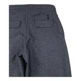 TRUSSARDI pantalone tinta unia con elastico in vita Nero per Bambino TBA25118 NERO TRUSSARDI 