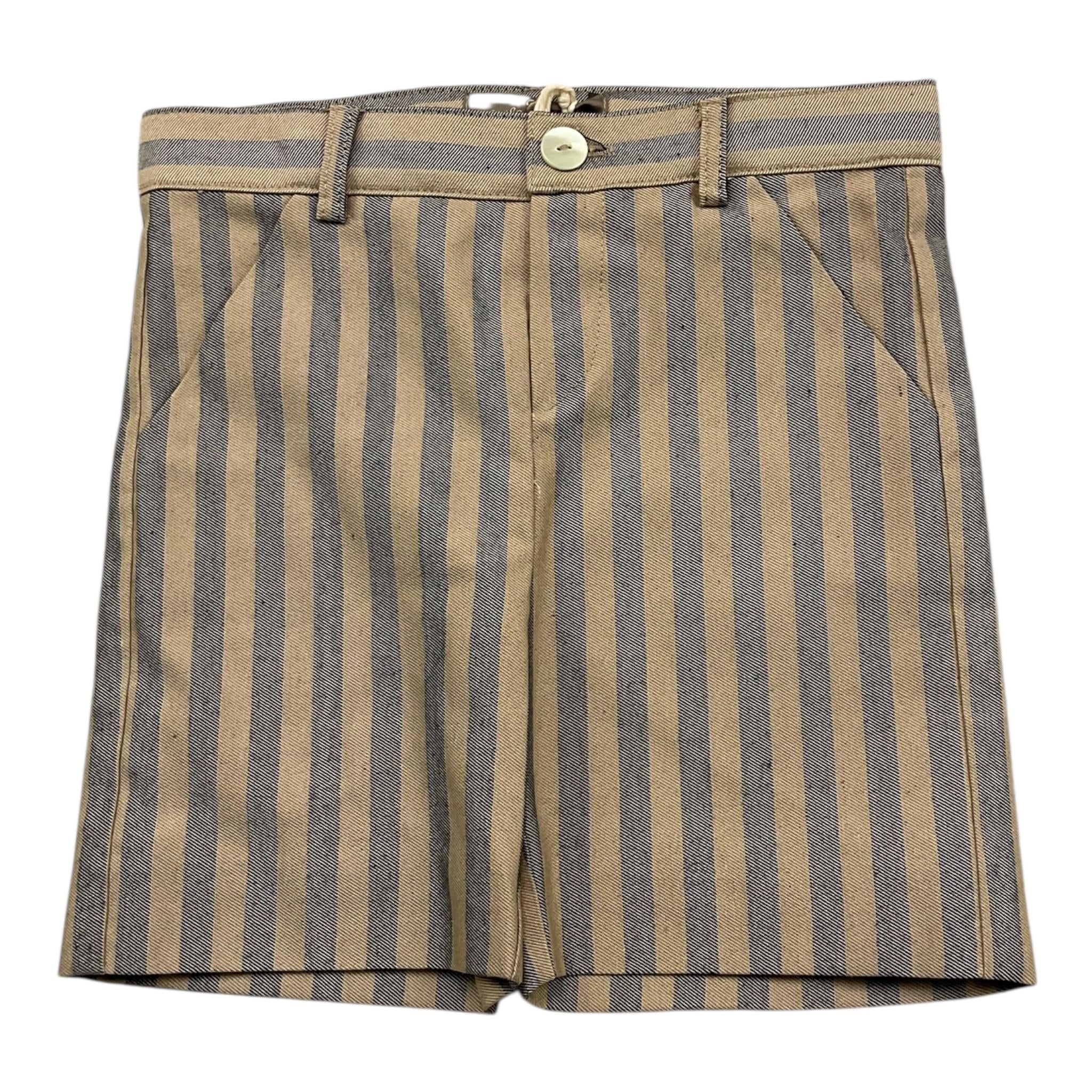 LITTLE BEAR bermuda tinta unita con fantasia a righe Beige per Bambino 7219J BEIGE LITTLE BEAR 