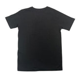 Yours T-Shirt Girocollo Tinta Unita Con Stampa In Contrasto Nero Per Bambino