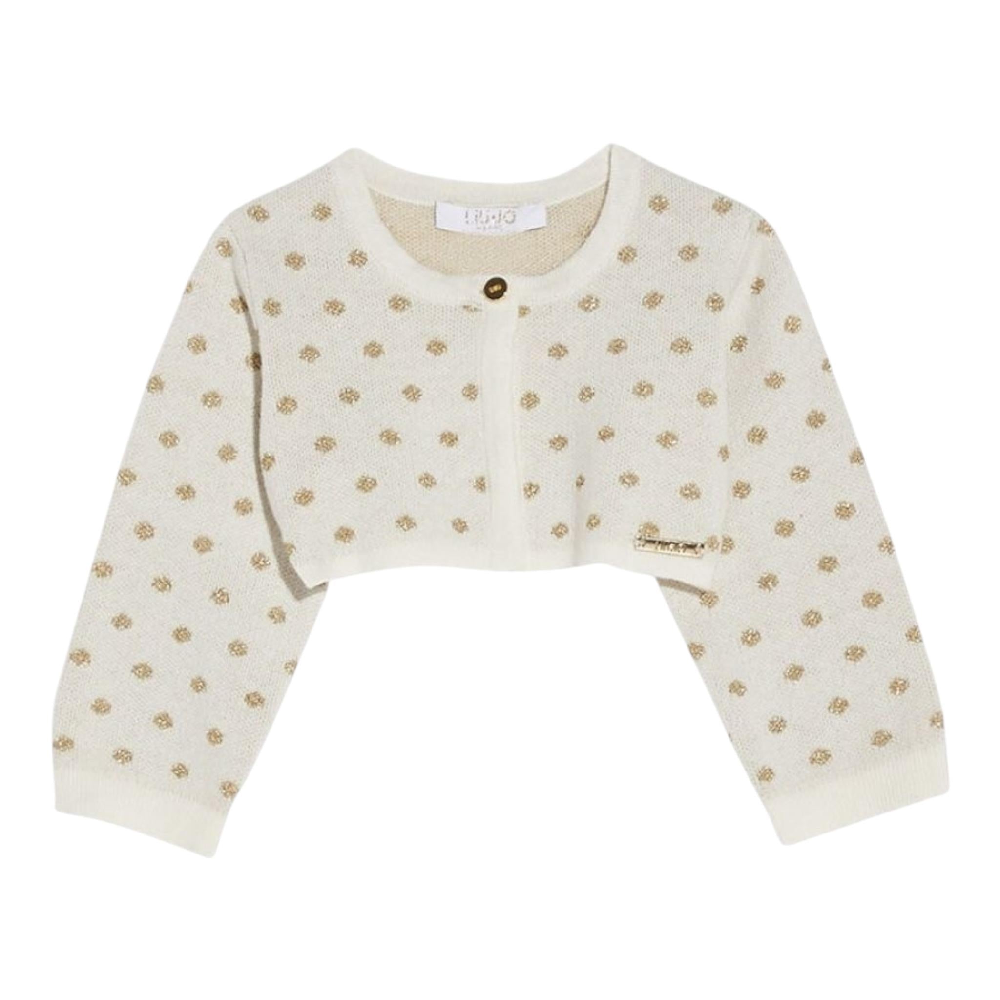 Liu Jo Coprispalle Tinta Unita Fantasia Pois per Neonata KA2094 PANNA LIU JO 