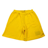 Dsquared2 Bermuda In Tuta Tinta Unita Con Elastico In Vita Giallo Per Bambino