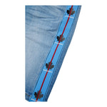 Dsquared2 Bermuda Tinta Unita con Profili Logati per Bambino DQ2822 AZZURRO DSQUARED2 